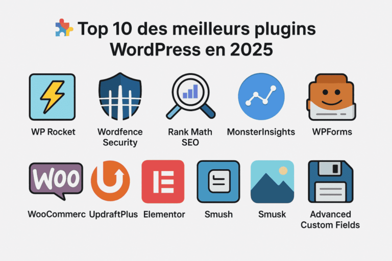 top 10 des meilleurs plugins wordpress en 2025